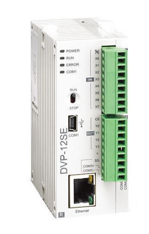 Delta PLC DVP12SE11T Main unit 8/4 with Ethernet