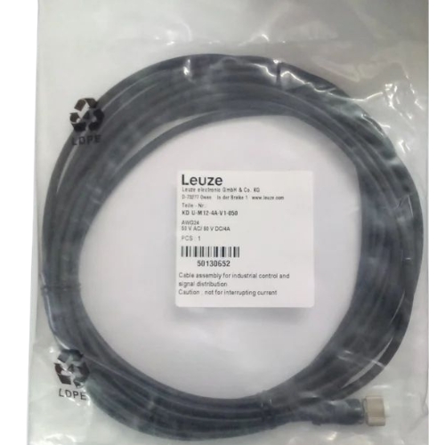 Leuze - KD U-M12-4A-V1-050 - Connection cable Leuze - KD U-M12-4A-V1-050 - Connection cable