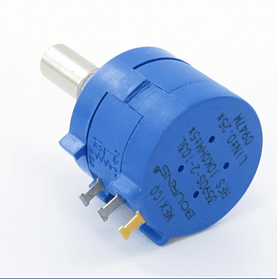 BOURNS 10K Ohm 2W Potentiometer – Precision Variable Resistor BOURNS 10K Ohm 2W Potentiometer – Precision Variable Resistor